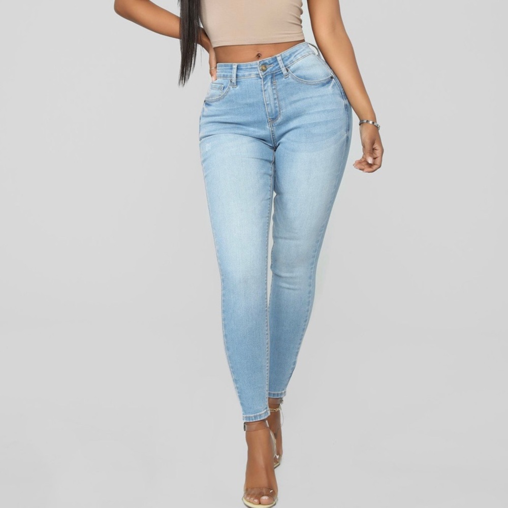 Fashion Nova Walk That Way Ankle Jean